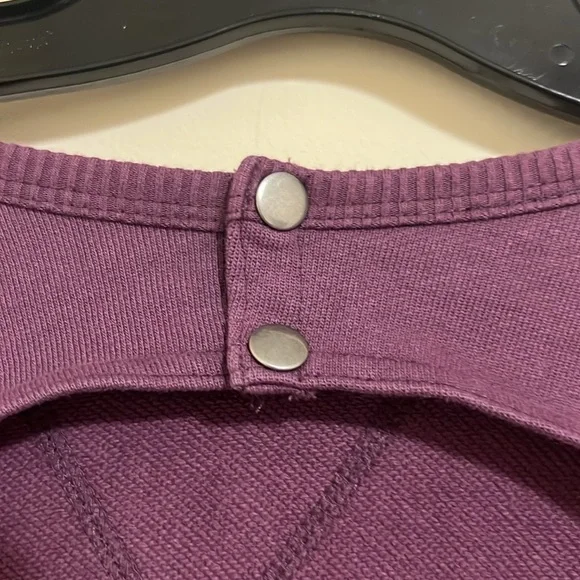 Free people By FP movement women romper Jumpsuit size XS deep purple NWOT - Picture 8 of 16